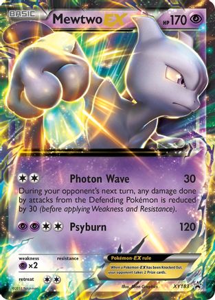 Mewtwo EX - XY183 (XY183) [XY Promos] Holofoil – Deck Out Gaming