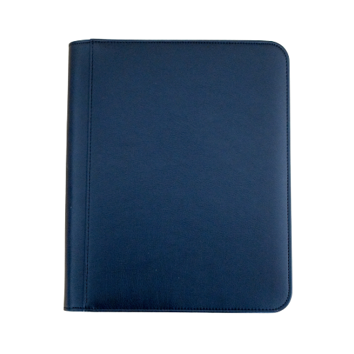 4-Pocket Zippered Toploader Binder - 112 Card Slots - Black - Deck Out Gaming