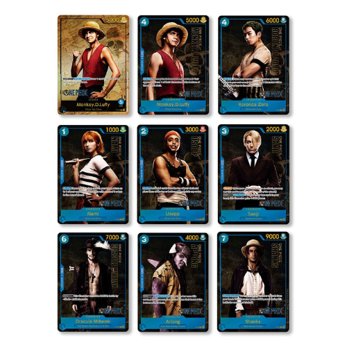 One Piece Premium Card Collection Set Live Action