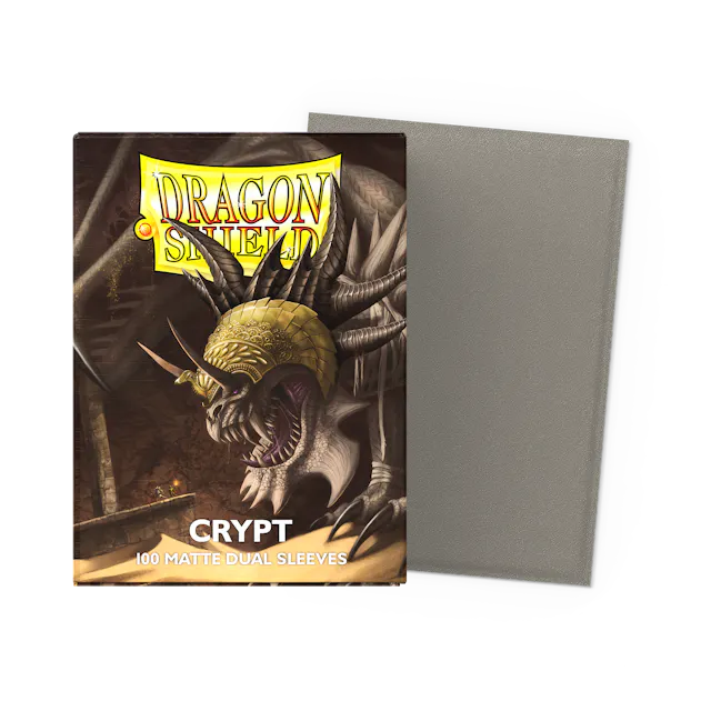 Dragon Shield Standard Size Dual Matte Sleeves - Crypt - 100 Count