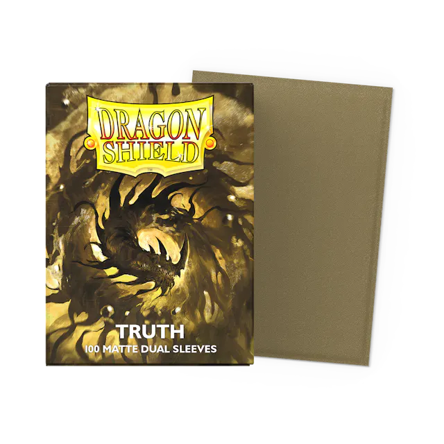 Dragon Shield Standard Size Dual Matte Sleeves - Truth - 100 Count