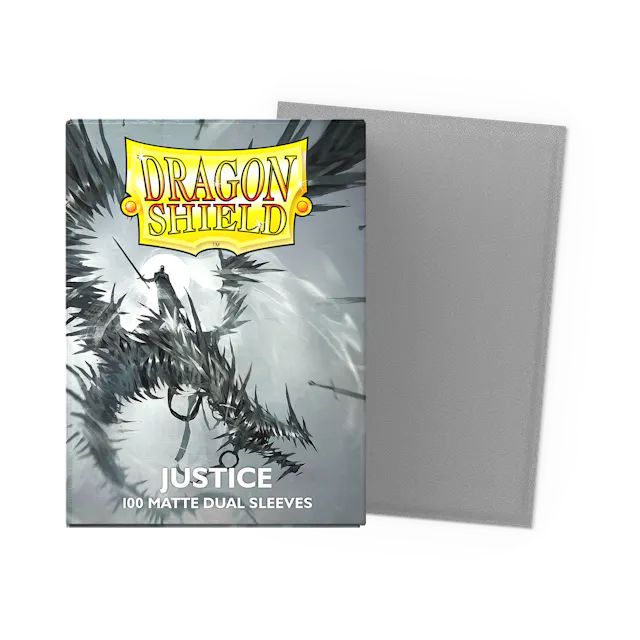 Dragon Shield Standard Size Dual Matte Sleeves - Justice - 100 Count