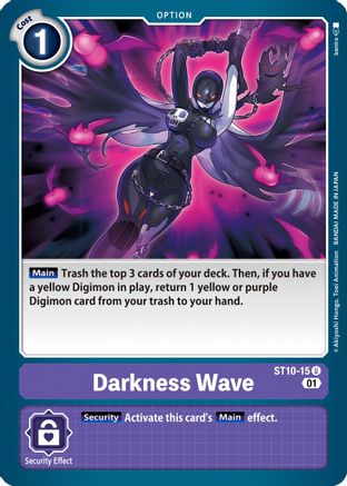 Darkness Wave (ST10-15) [Starter Deck 10: Parallel World Tactician]