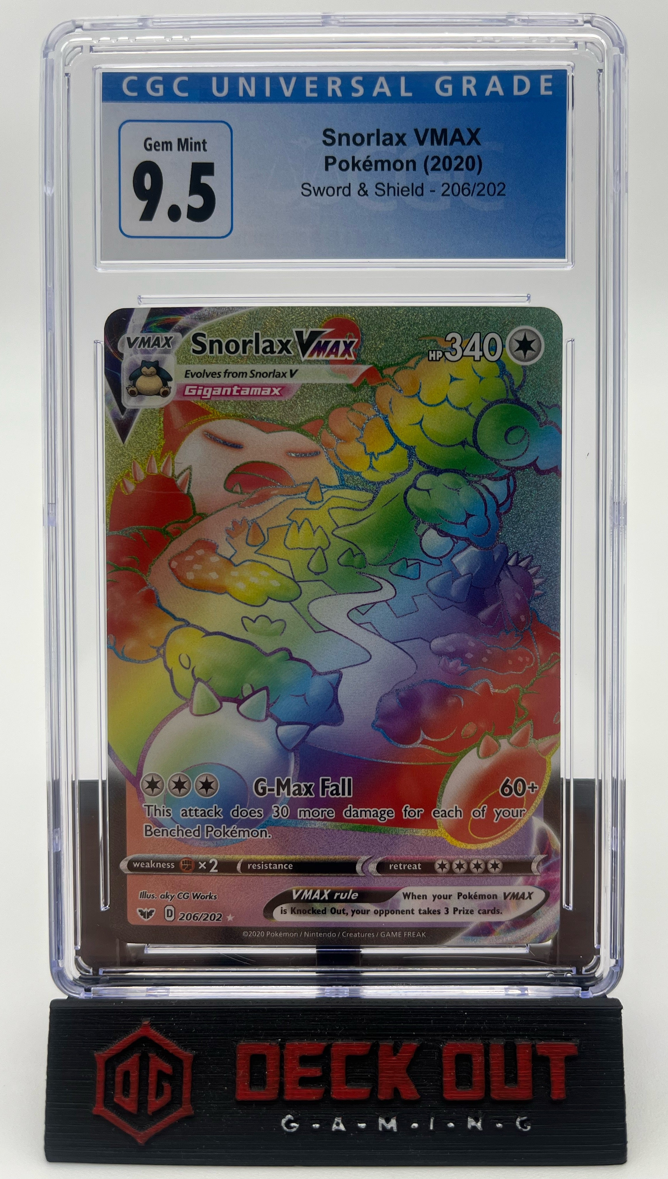 Snorlax VMAX - Sword & Shield - 206/202
