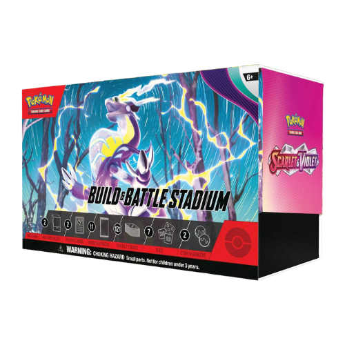 Pokemon SV Base Set Build & Battle Stadium Box – Deck Out Gaming