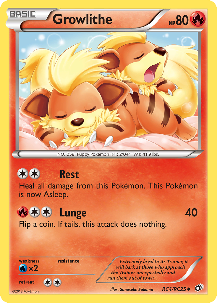 Growlithe (RC4) [Legendary Treasures: Radiant Collection]