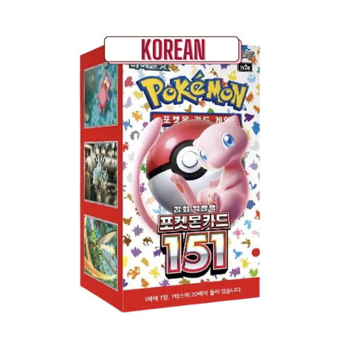 Pokemon Korean Sealed Product