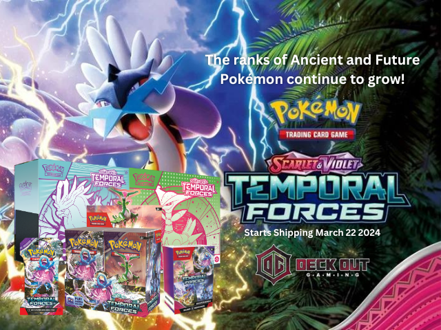 Pokemon Temporal Forces Sealed Product