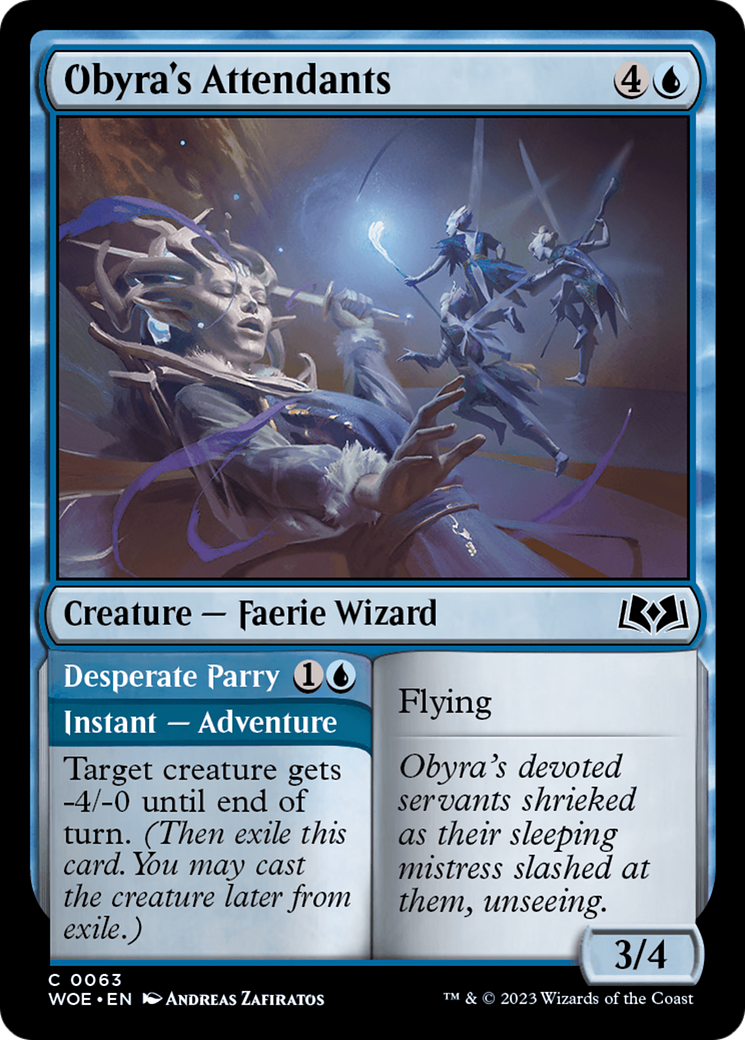 Obyra's Attendants (63) [Wilds of Eldraine] foil - Deck Out Gaming