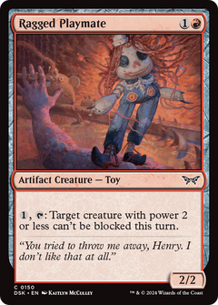 Ragged Playmate (150) [Duskmourn: House of Horror] foil - Deck Out Gaming