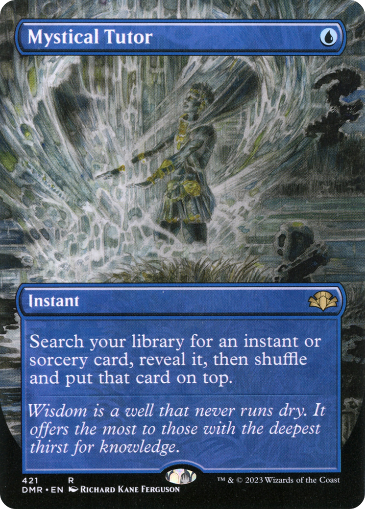 Mystical Tutor (Borderless) (421) [Dominaria Remastered] - Deck Out Gaming