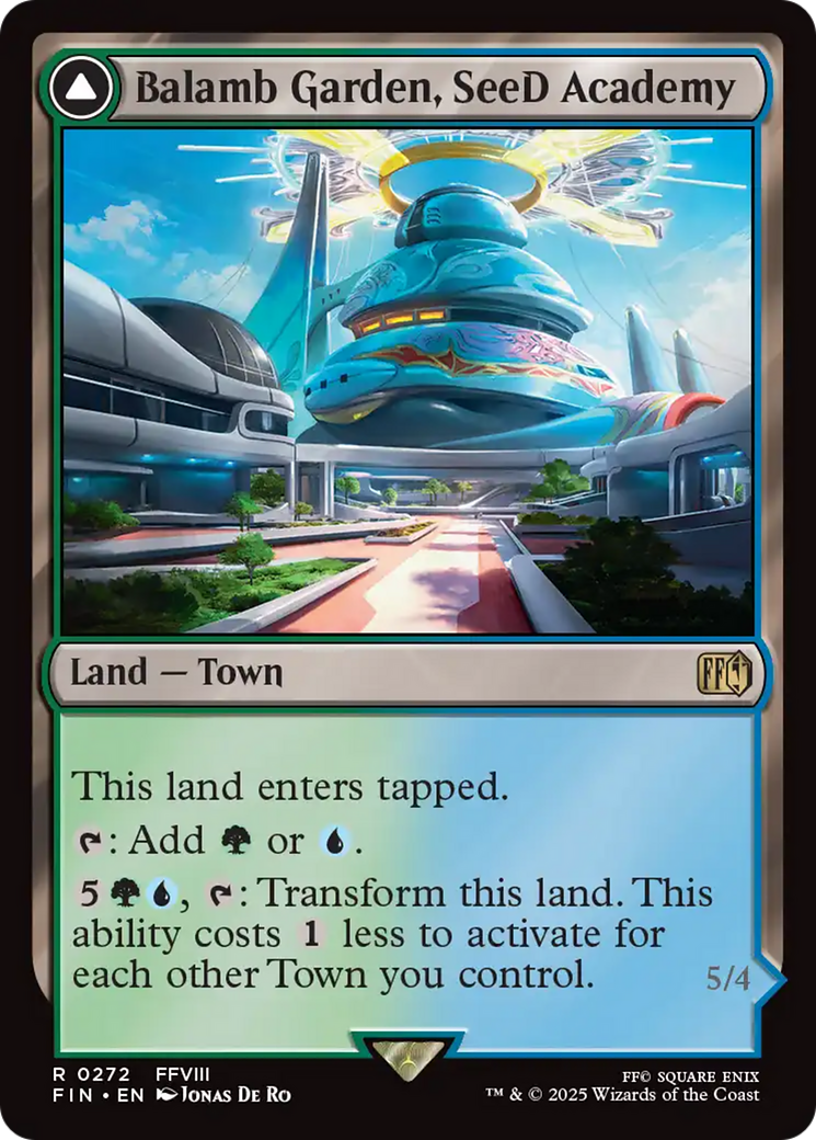 Balamb Garden, SeeD Academy // Balamb Garden, Airborne (272) [FINAL FANTASY] - Deck Out Gaming
