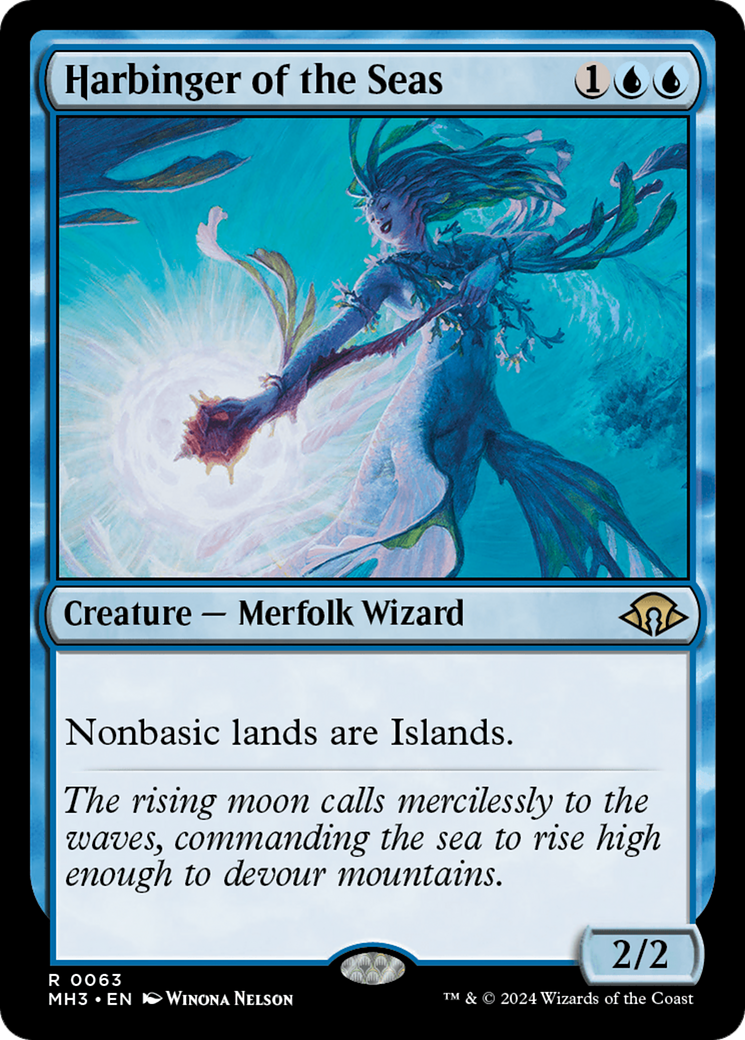 Harbinger of the Seas (63) [Modern Horizons 3] foil - Deck Out Gaming