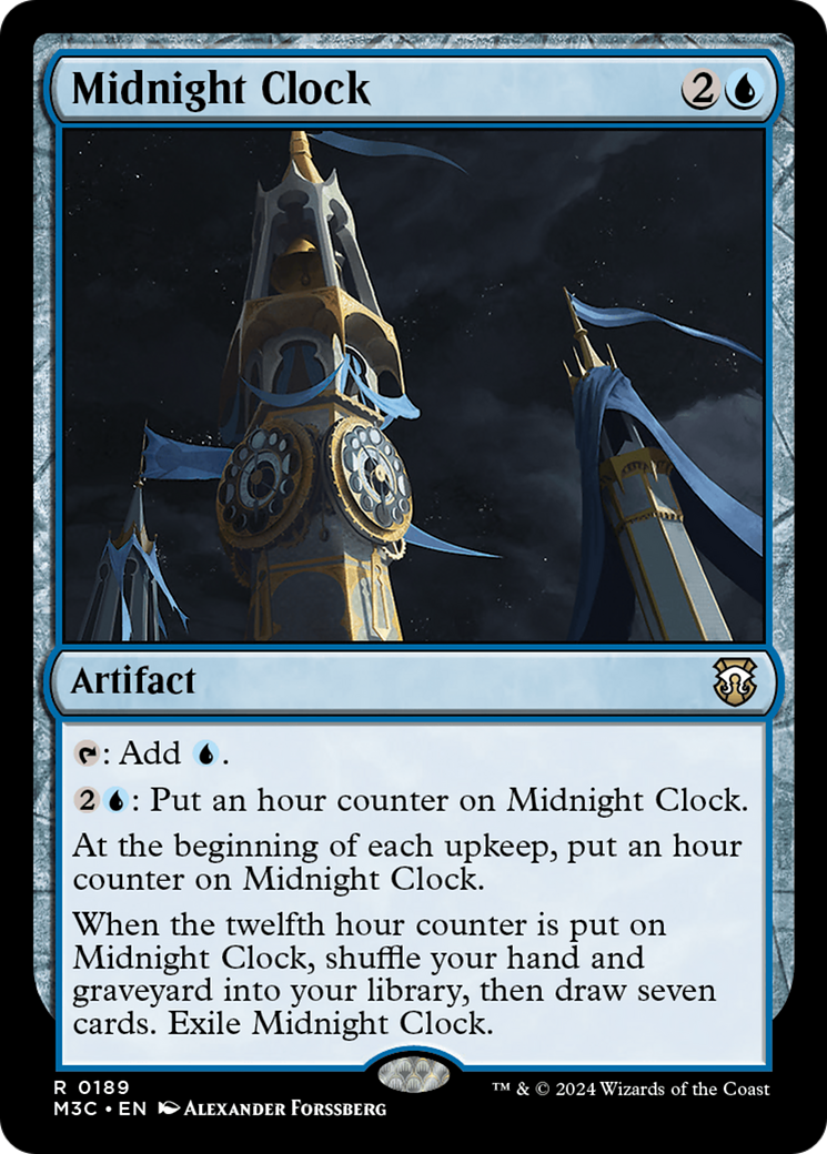Midnight Clock (189) [Modern Horizons 3 Commander] - Deck Out Gaming