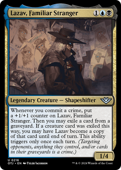 Lazav, Familiar Stranger (216) [Outlaws of Thunder Junction] - Deck Out Gaming