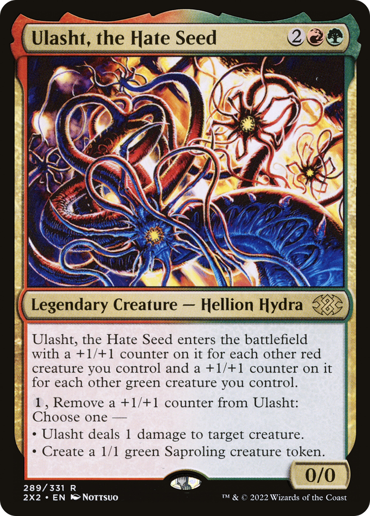 Ulasht, the Hate Seed (289) [Double Masters 2022] foil - Deck Out Gaming