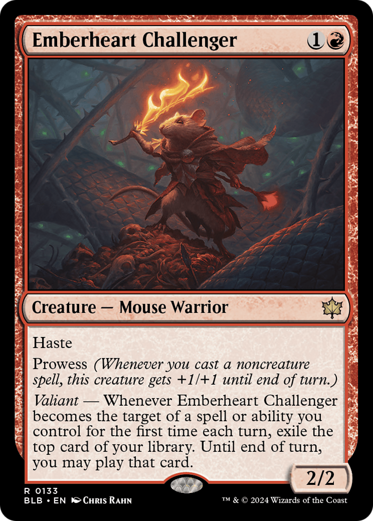 Emberheart Challenger (133) [Bloomburrow] - Deck Out Gaming