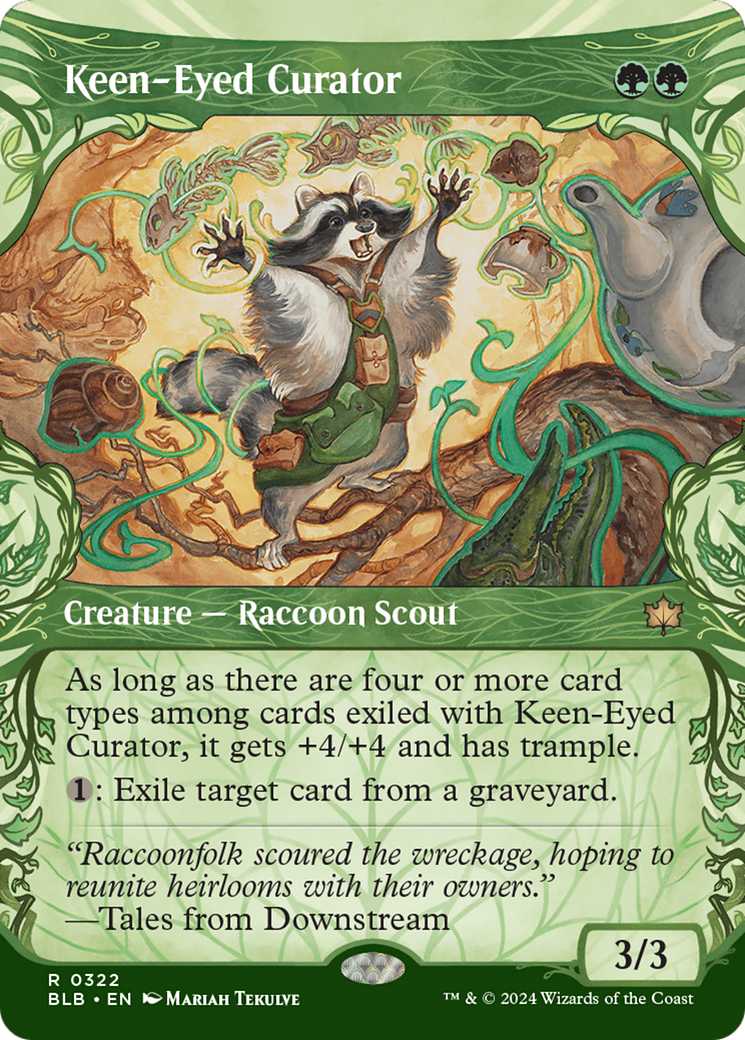 Keen-Eyed Curator (Showcase) (322) [Bloomburrow] - Deck Out Gaming