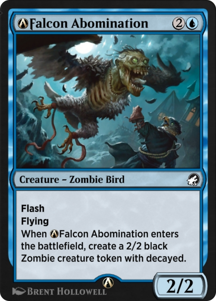 A-Falcon Abomination (A-52) [Innistrad: Midnight Hunt] - Deck Out Gaming