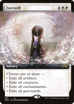 Farewell (Extended Art) (436) [Kamigawa: Neon Dynasty] - Deck Out Gaming
