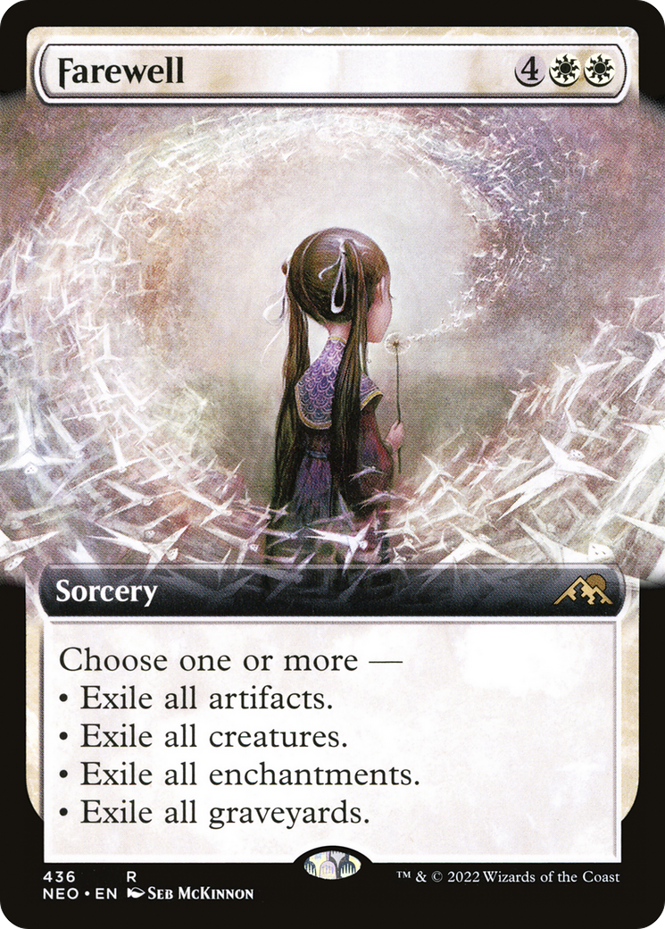 Farewell (Extended Art) (436) [Kamigawa: Neon Dynasty] - Deck Out Gaming