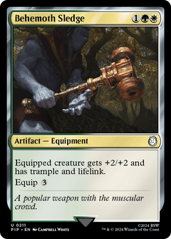 Behemoth Sledge (211) [Fallout] foil - Deck Out Gaming