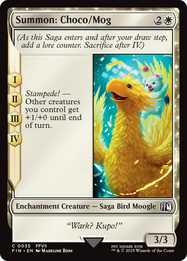 Summon: Choco/Mog (35) [FINAL FANTASY] - Deck Out Gaming