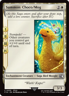 Summon: Choco/Mog (35) [FINAL FANTASY] foil - Deck Out Gaming