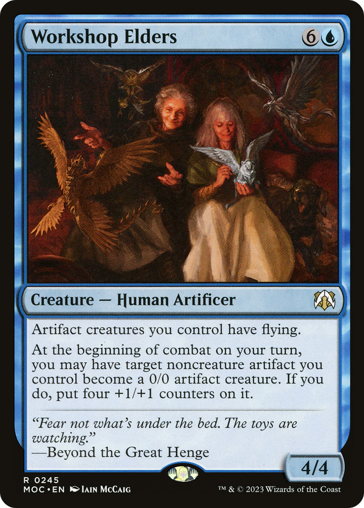 Workshop Elders (245) [March of the Machine Commander] - Deck Out Gaming