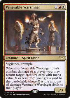 Venerable Warsinger (246) [Strixhaven: School of Mages] foil - Deck Out Gaming