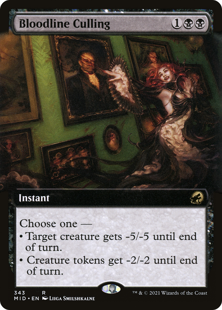 Bloodline Culling (343) [Innistrad: Midnight Hunt] - Deck Out Gaming
