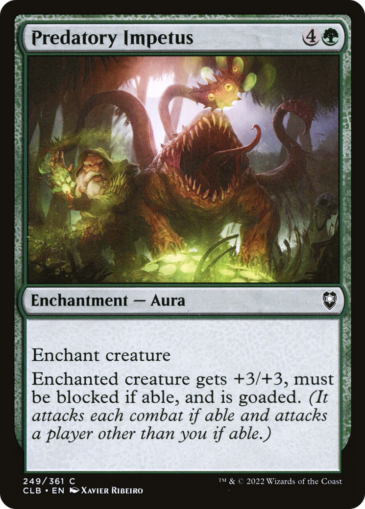 Predatory Impetus (249) [Commander Legends: Battle for Baldur's Gate] foil - Deck Out Gaming