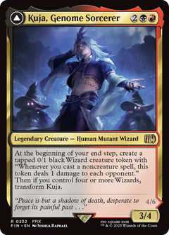 Kuja, Genome Sorcerer // Trance Kuja, Fate Defied (232) [FINAL FANTASY] foil - Deck Out Gaming