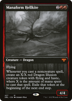 Manaform Hellkite (437) [Innistrad: Double Feature] - Deck Out Gaming