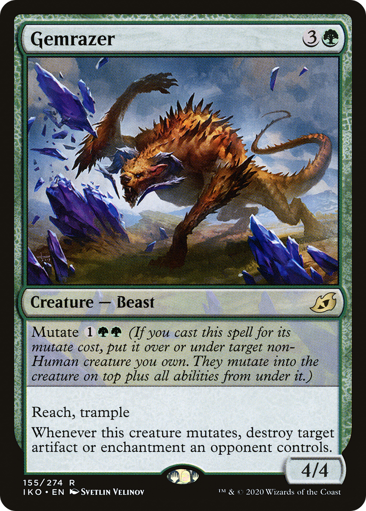 Gemrazer (155) [Ikoria: Lair of Behemoths] - Deck Out Gaming