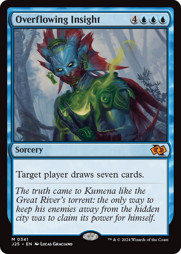 Overflowing Insight (341) [Foundations Jumpstart] - Deck Out Gaming