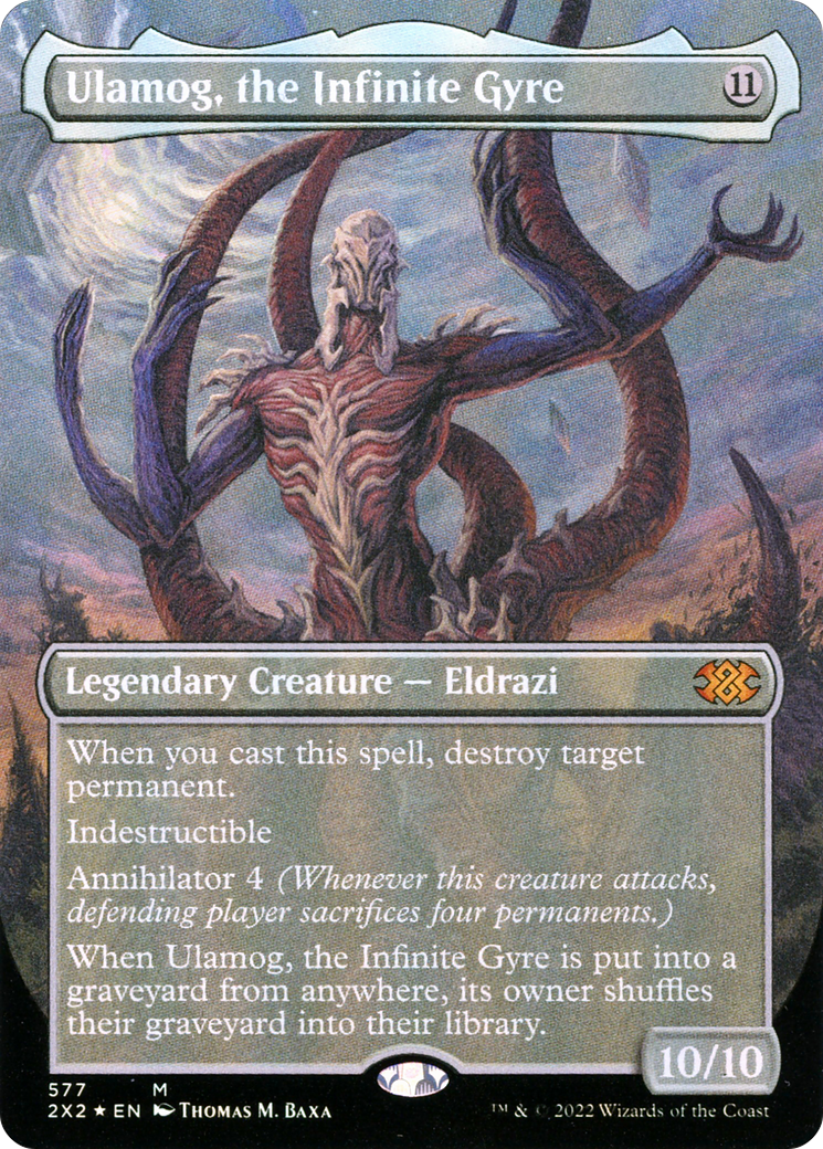 Ulamog, the Infinite Gyre (Textured Foil) (577) [Double Masters 2022] foil - Deck Out Gaming