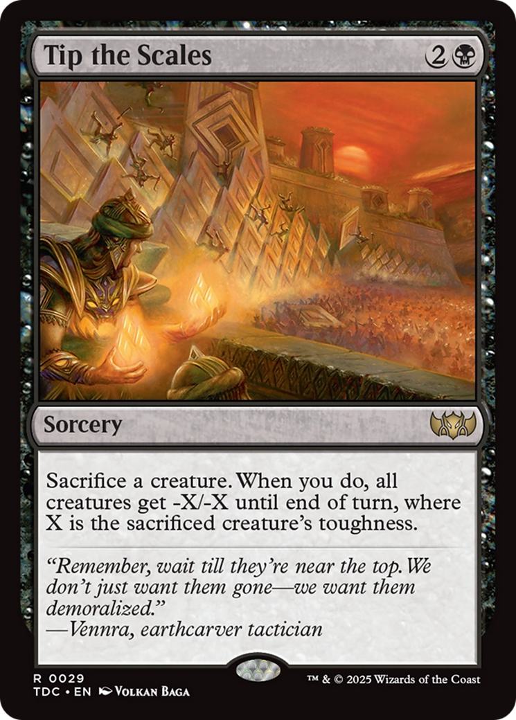 Tip the Scales (29) [Commander: Tarkir: Dragonstorm] - Deck Out Gaming