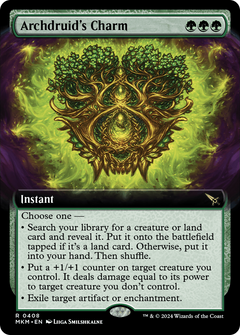 Archdruid's Charm (Extended Art) (408) [Murders at Karlov Manor] foil - Deck Out Gaming