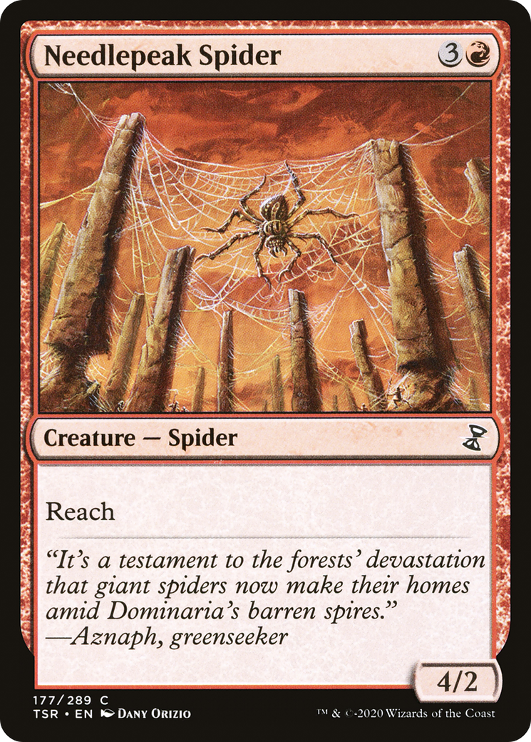 Needlepeak Spider (177) [Time Spiral Remastered] foil - Deck Out Gaming