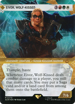 Eivor, Wolf-Kissed (Showcase) (Textured Foil) (270) [Assassin's Creed] foil - Deck Out Gaming