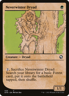 Neverwinter Dryad (329) [Adventures in the Forgotten Realms] foil - Deck Out Gaming