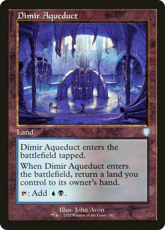 Dimir Aqueduct (Retro Frame) (182) [Commander: The Brothers' War] - Deck Out Gaming