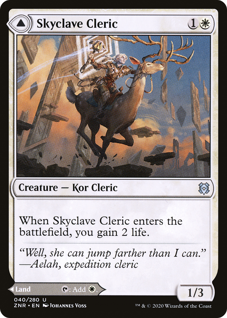 Skyclave Cleric (40) [Zendikar Rising] - Deck Out Gaming