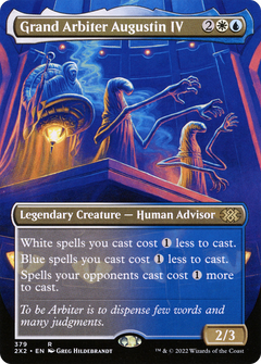 Grand Arbiter Augustin IV (Borderless) (379) [Double Masters 2022] foil - Deck Out Gaming