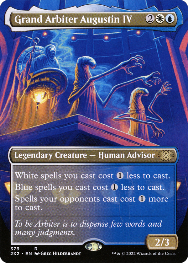 Grand Arbiter Augustin IV (Borderless) (379) [Double Masters 2022] - Deck Out Gaming
