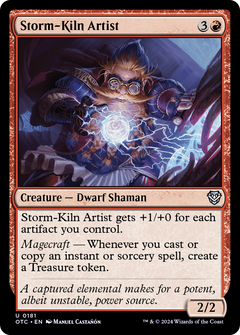 Storm-Kiln Artist (181) [Outlaws of Thunder Junction Commander] - Deck Out Gaming