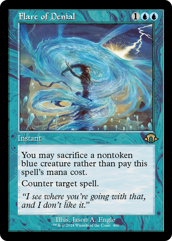 Flare of Denial (Retro Frame) (400) [Modern Horizons 3] foil - Deck Out Gaming