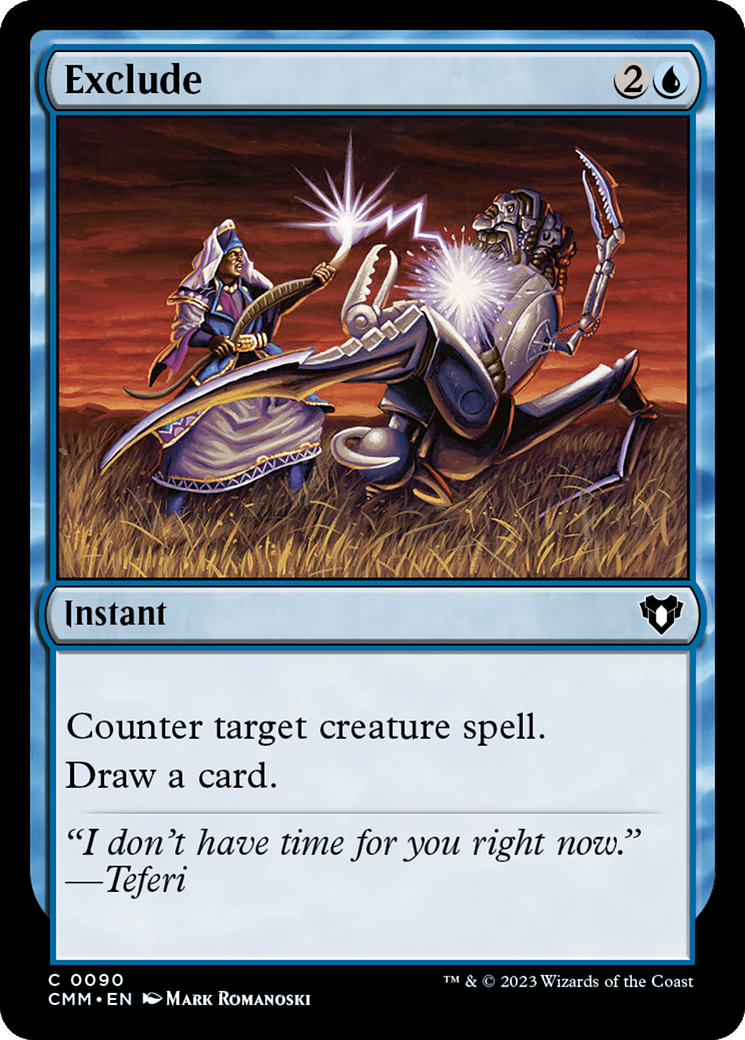 Exclude (90) [Commander Masters] - Deck Out Gaming