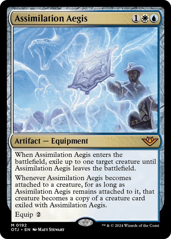 Assimilation Aegis (192) [Outlaws of Thunder Junction] - Deck Out Gaming